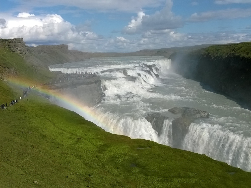 La cascade de Gullfoss - Islande